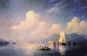 Ivan Aivazovsky Lake Maggiore in the Evening china oil painting artist